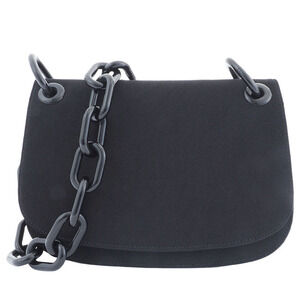PRADA Black Canvas Shoulder Bag